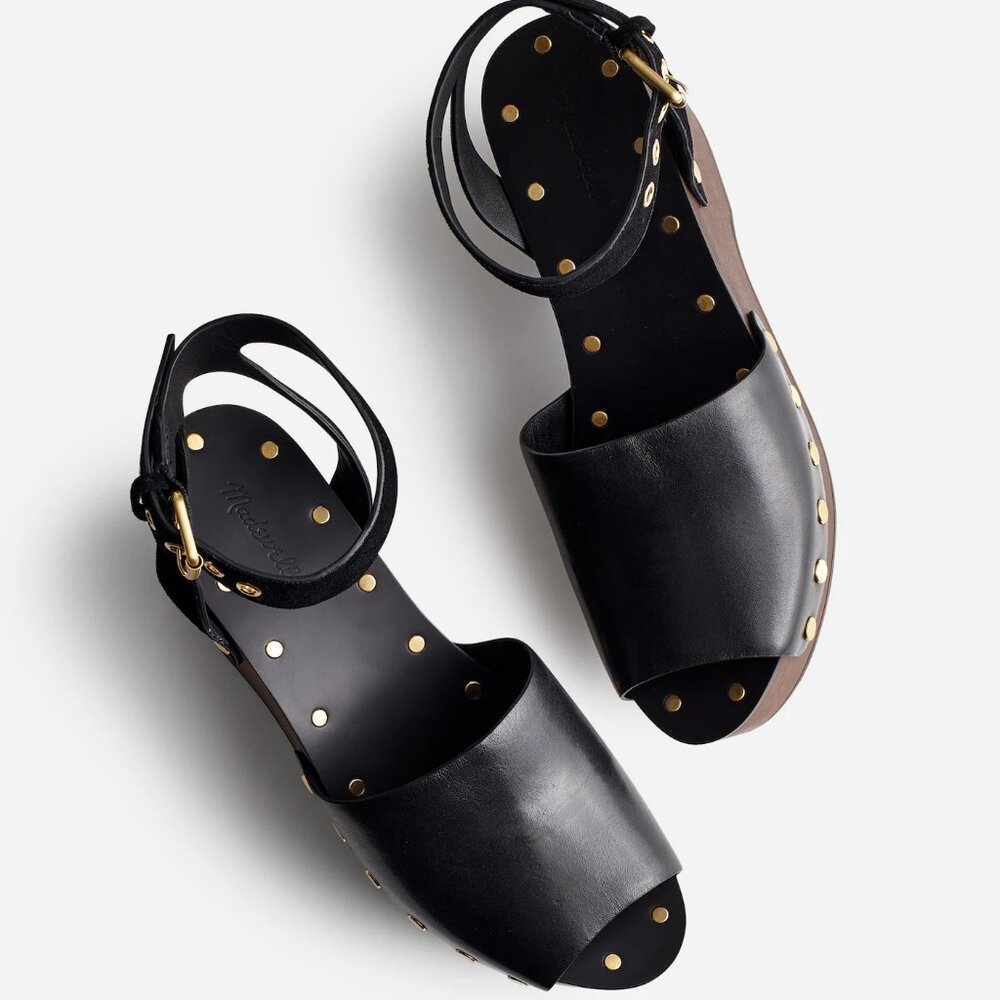 NWOT Madewell The Anouk Platform Clog Sandals